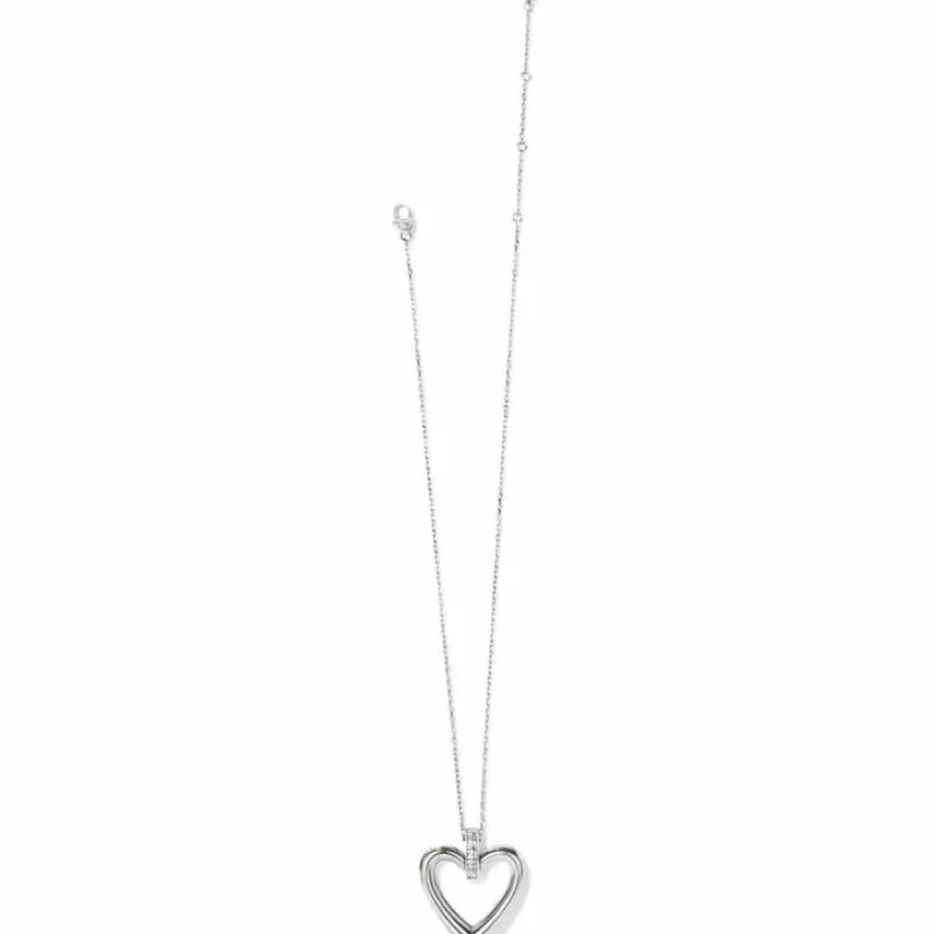 Brighton Spectrum Open Heart Necklace Hot