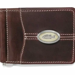 Brighton Spokane Freshwater Money Clip Brown Outlet