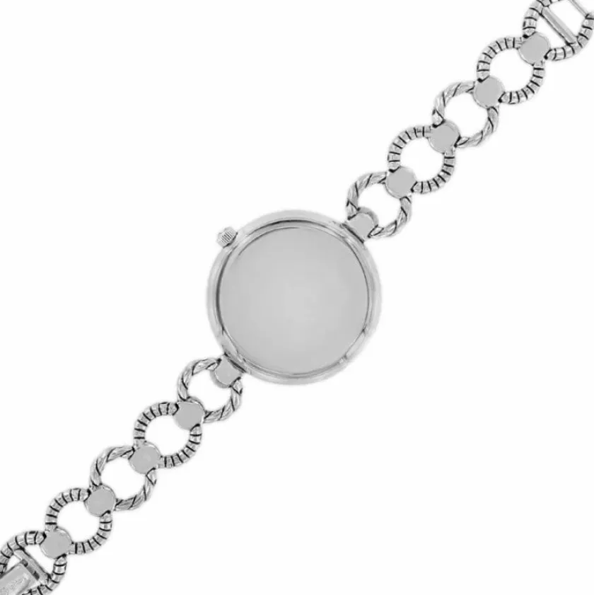 Brighton Star City Watch Silver-Blue Clearance