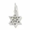 Brighton Star Of David Charm Silver Hot