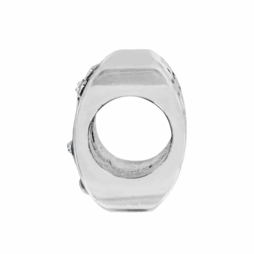 Brighton Starflakes Bead Silver-White Sale