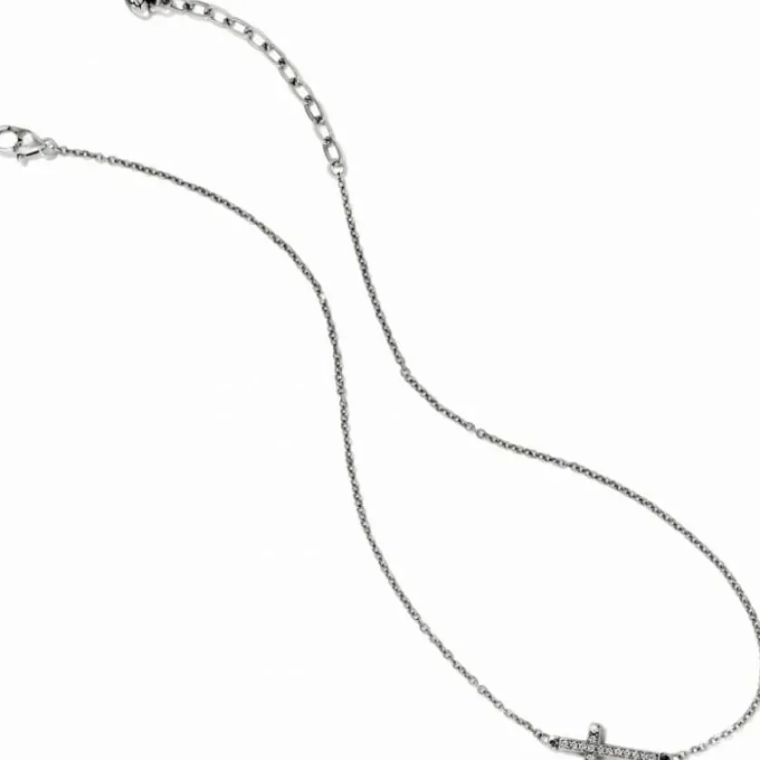 Brighton Starry Night Cross Necklace Silver Best