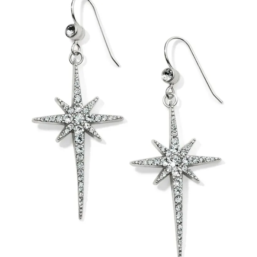 Brighton Stella Drop French Wire Earrings Silver Discount