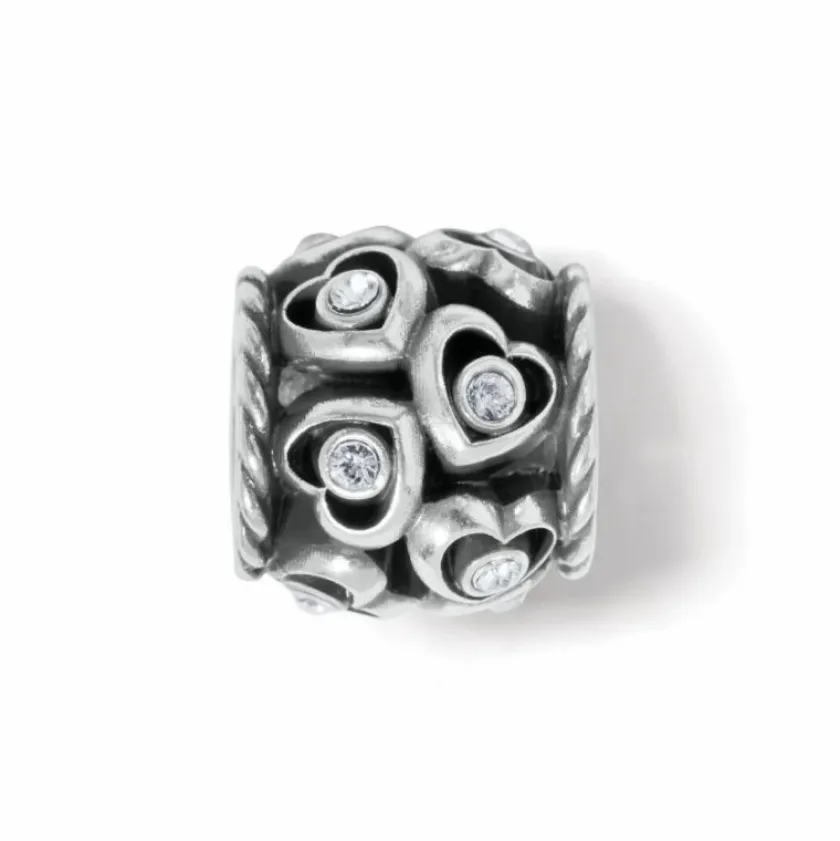 Brighton Stolen Hearts Bead Silver Clearance