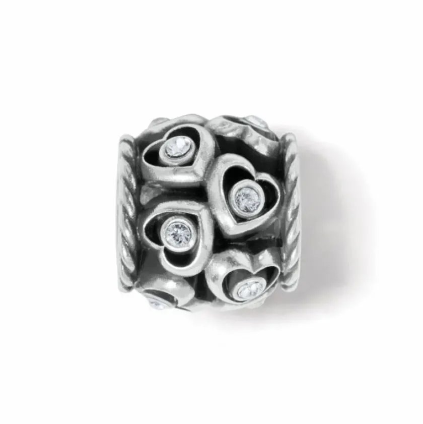 Brighton Stolen Hearts Bead Silver Clearance