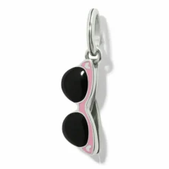 Brighton Sunglass Charm Silver-Pink Discount