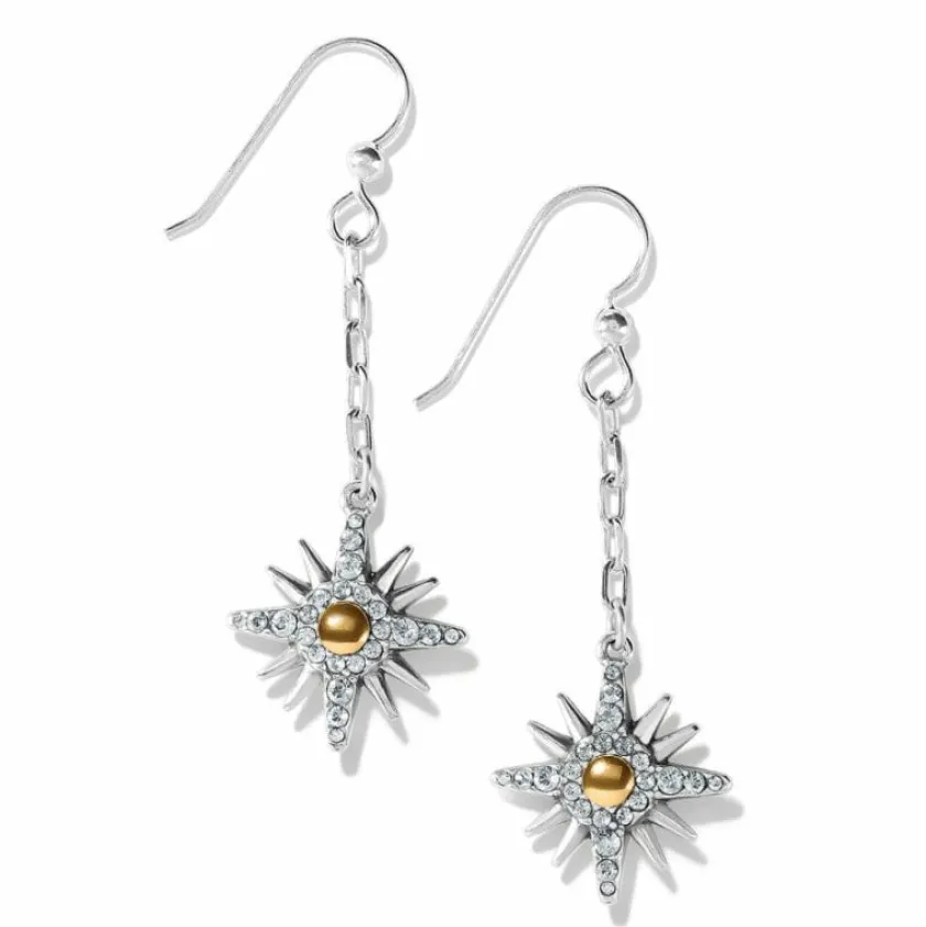 Brighton Sunglow French Wire Earrings Silver-Gold Hot