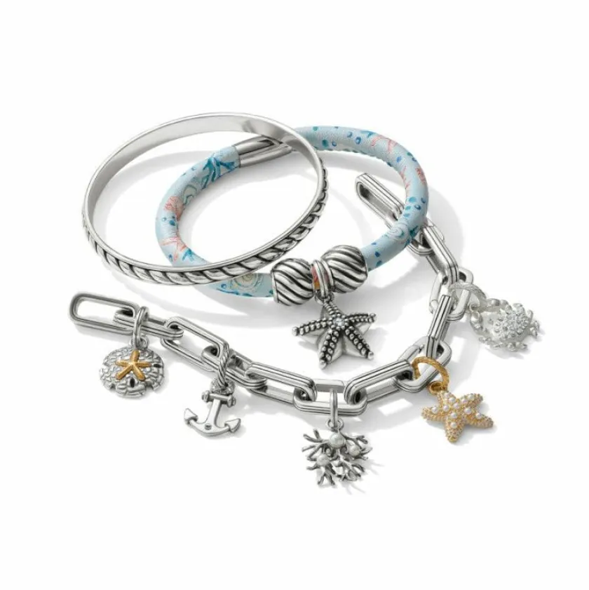 Brighton Sunset Cove Dollar Charm Silver-Gold Discount