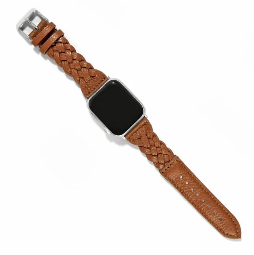 Brighton Sutton Braided Leather Watch Band Best