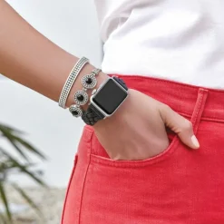 Brighton Sutton Braided Leather Watch Band Best