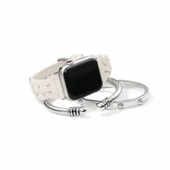 Brighton Sutton Braided Leather Watch Band Best