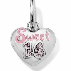 Brighton Sweet 16 Charm Silver-Pink Best