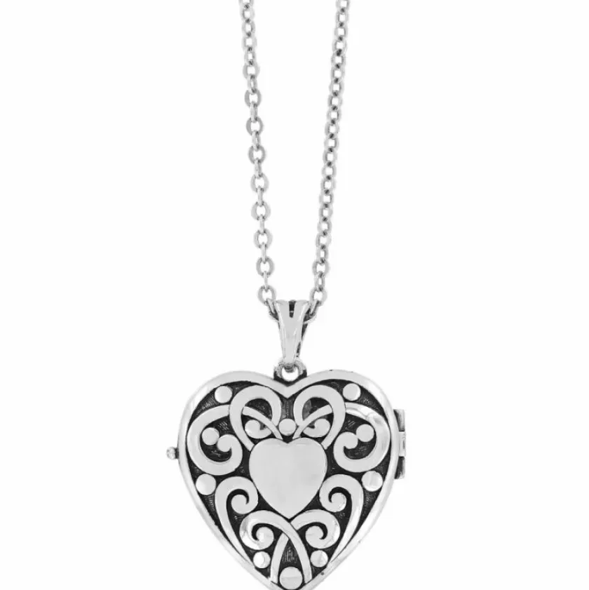 Brighton Sweet Memory Locket Necklace Silver Fashion