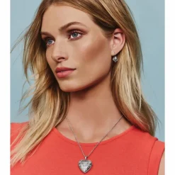 Brighton Sweet Memory Locket Necklace Silver Fashion
