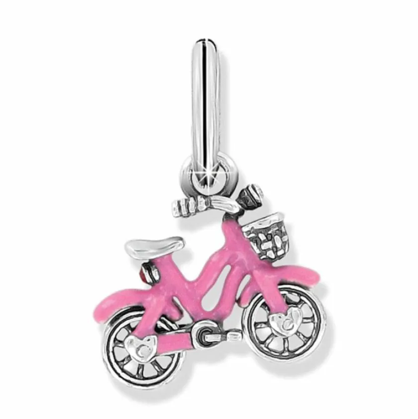 Brighton Sweet Ride Charm Silver-Pink Best