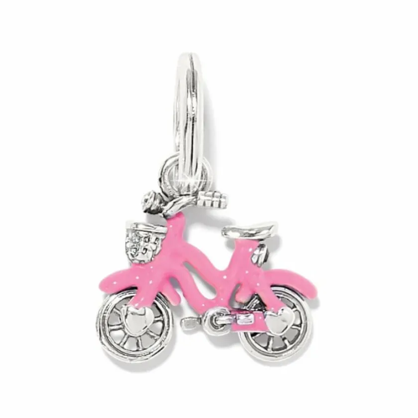 Brighton Sweet Ride Charm Silver-Pink Best