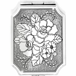 Brighton Tapestry Compact Silver Sale