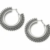 Brighton Telluride Hoop Earrings Silver Fashion