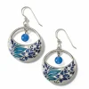 Brighton Terra French Wire Earrings Silver-Blue Sale