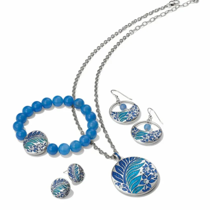 Brighton Terra Stretch Bracelet Silver-Blue Best