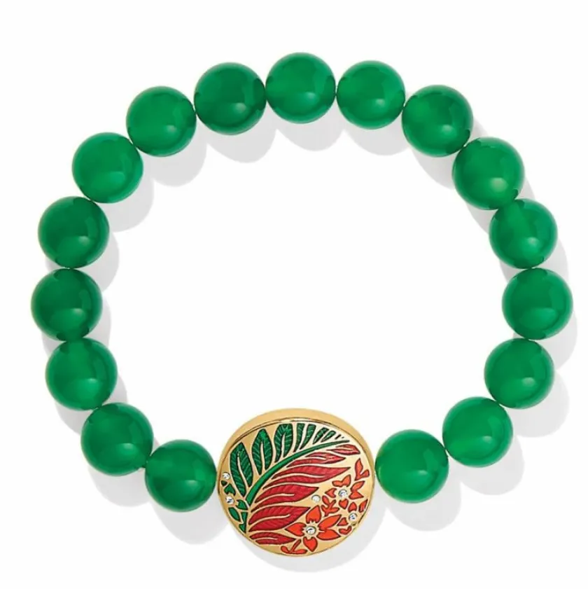 Brighton Terra Tropica Stretch Bracelet Green Clearance