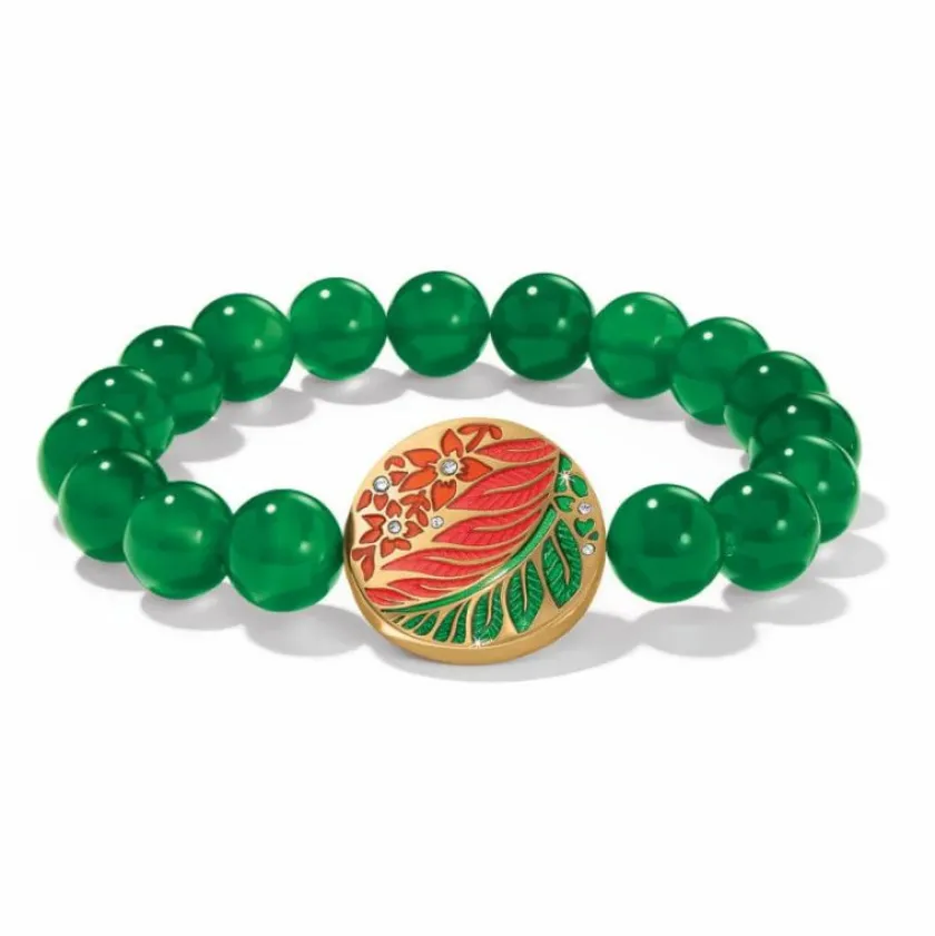 Brighton Terra Tropica Stretch Bracelet Green Clearance