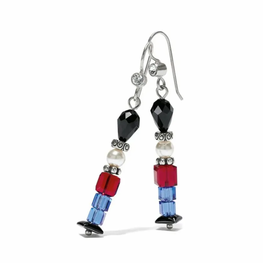Brighton Tinsel Town Nutcracker French Wire Earrings Multi Discount