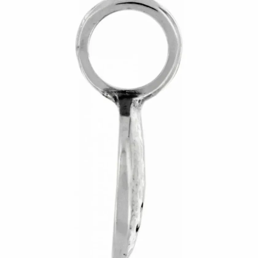 Brighton Token Key Charm Silver New