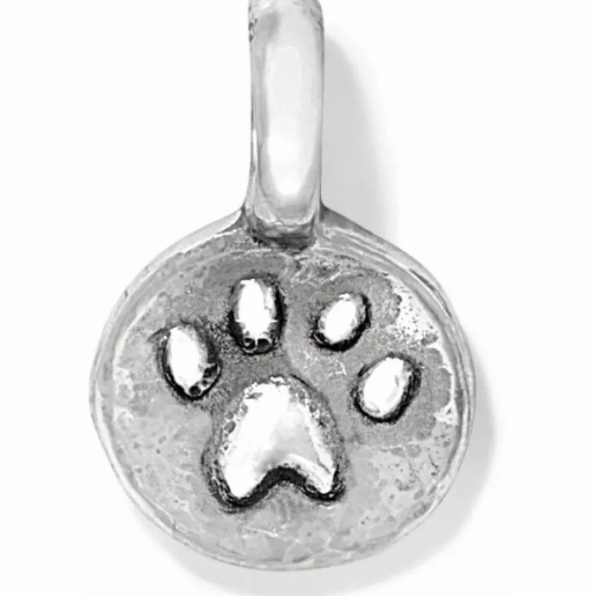 Brighton Token Paw Charm Silver Outlet