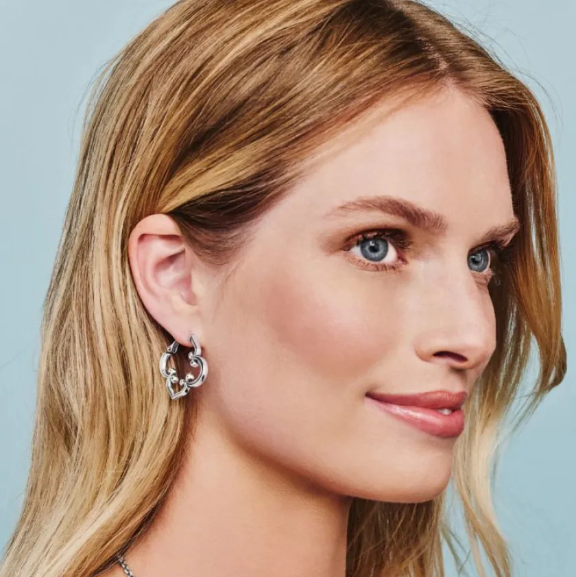 Brighton Toledo Hoop Earrings Silver Online