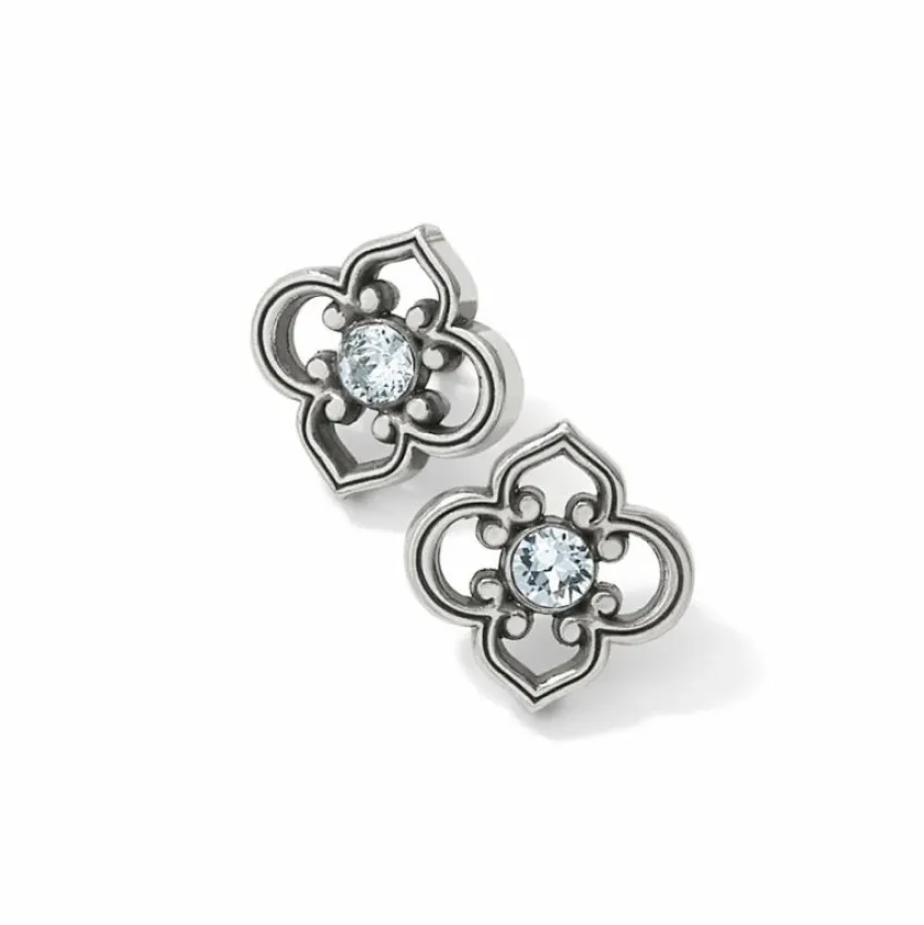 Brighton Toledo Post Earrings Silver Best