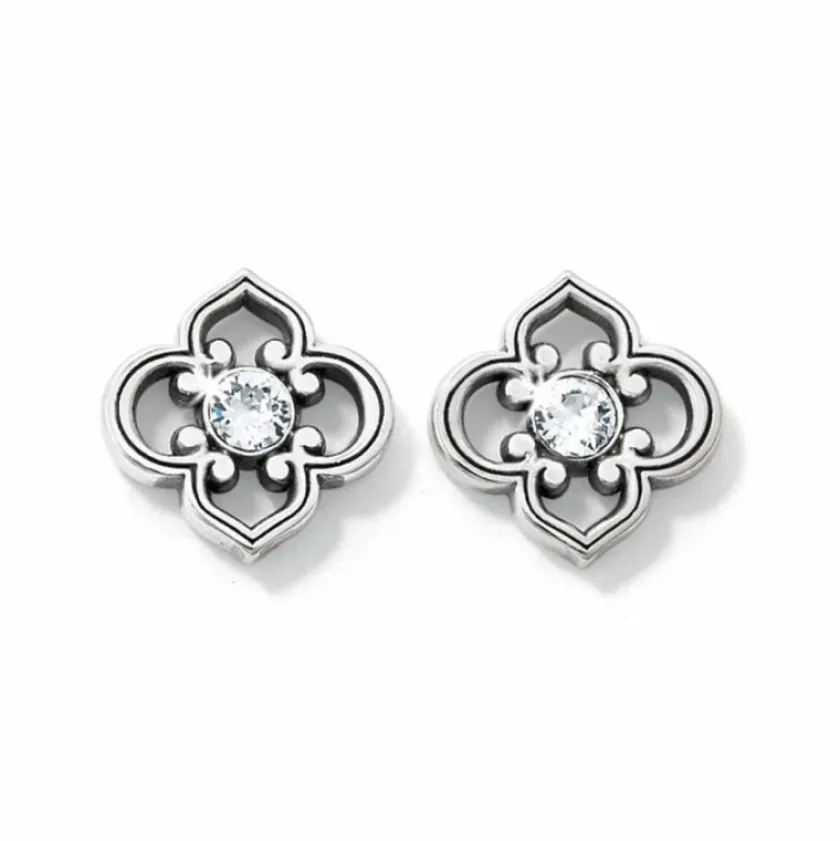 Brighton Toledo Post Earrings Silver Best