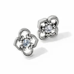 Brighton Toledo Post Earrings Silver Best
