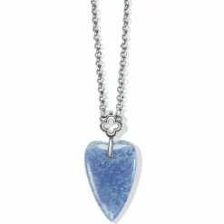 Brighton Toledo With Love Quartz Necklace Blue Sale