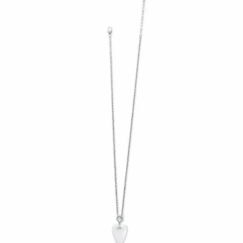 Brighton Toledo With Love Crystal Quartz Necklace Clear Outlet
