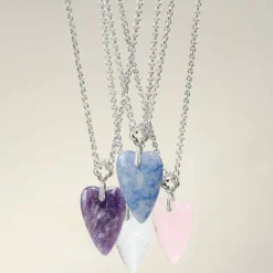 Brighton Toledo With Love Crystal Quartz Necklace Clear Outlet