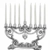 Brighton Tradition Scroll Menorah Silver Online
