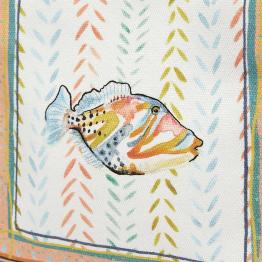 Brighton Trigger Fish Mini Tote Multi Clearance