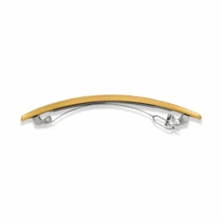 Brighton True Love Large Barrette Silver-Gold Best