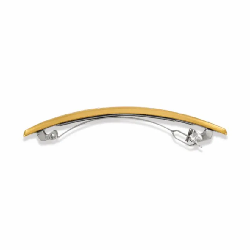Brighton True Love Large Barrette Silver-Gold Best