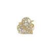 Brighton Trust Your Journey en Heart Ring Gold Hot