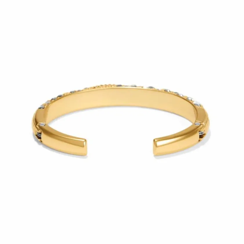 Brighton Trust Your Journey en Double Hinged Bangle Gold Clearance