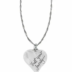 Brighton Trust Your Journey Heart Necklace Fashion