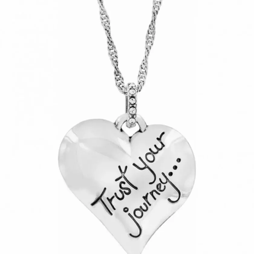 Brighton Trust Your Journey Heart Necklace Fashion