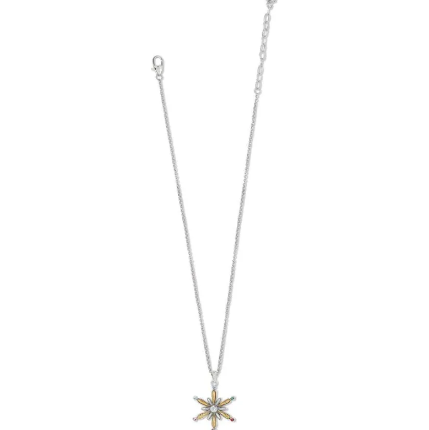 Brighton Twilight Shine Hues Necklace Silver-Gold Clearance