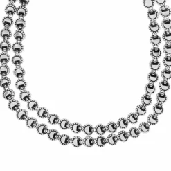 Brighton Twinkle Double Link Necklace Silver New