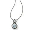 Brighton Twinkle Duo Necklace Silver New