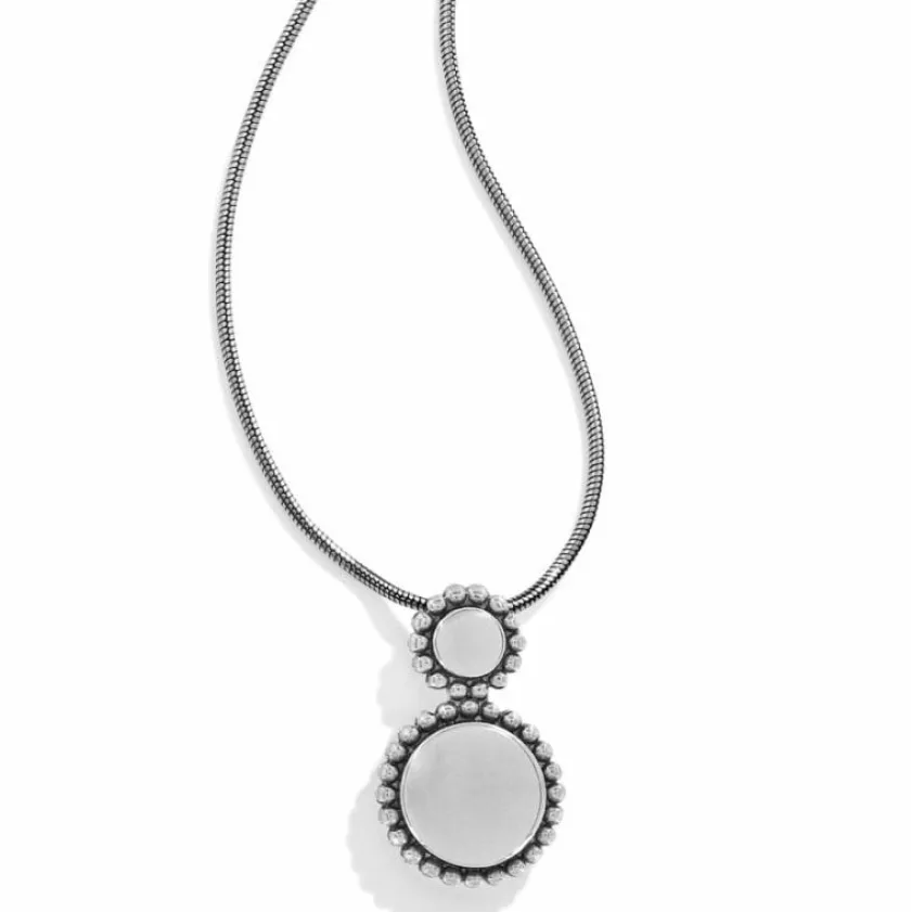 Brighton Twinkle Duo Necklace Silver New