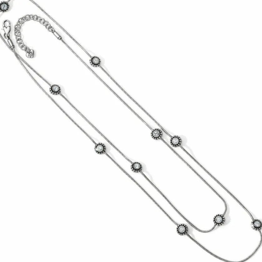 Brighton Twinkle Long Necklace Silver Outlet
