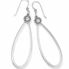 Brighton Twinkle Loop French Wire Earrings Silver Clearance